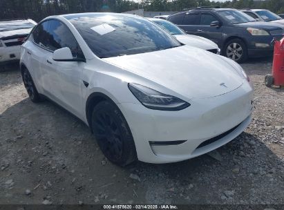 Photo TESLA model y long range dual motor all-wheel drive.