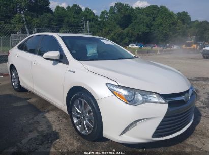 Photo TOYOTA camry hybrid xle.