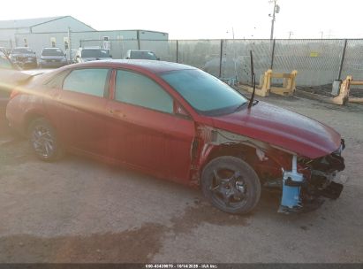 Photo HYUNDAI elantra hybrid blue.