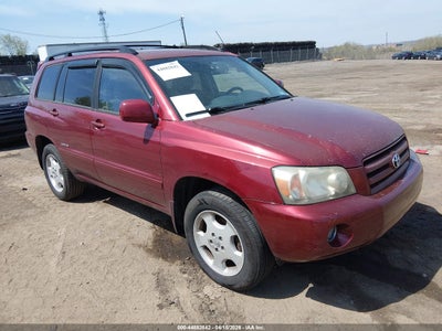 Photo TOYOTA highlander limited v6.