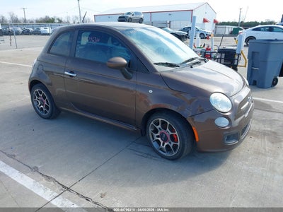 Photo FIAT 500 sport.