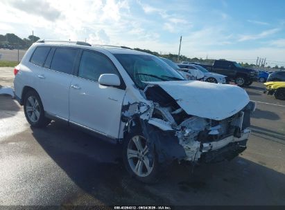 Photo TOYOTA highlander limited v6.