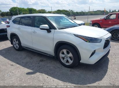Photo TOYOTA highlander le.