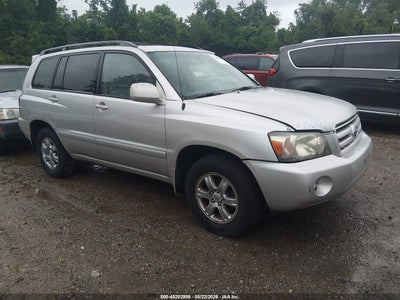 Photo TOYOTA highlander v6.