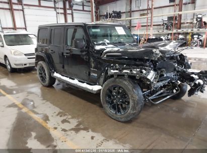 Photo JEEP wrangler 4xe unlimited sahara 4x4.