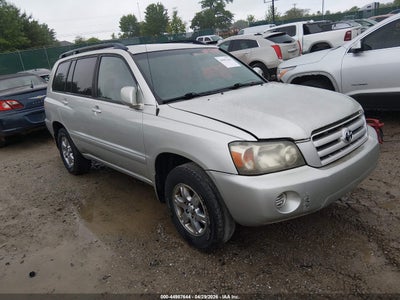Photo TOYOTA highlander v6.