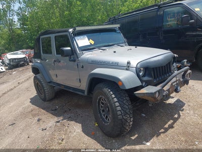 Photo JEEP wrangler unlimited black bear.