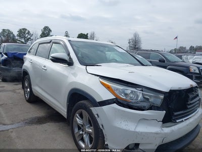Photo TOYOTA highlander limited v6.