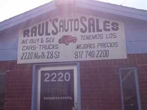 Photo Raul’s Auto Sales