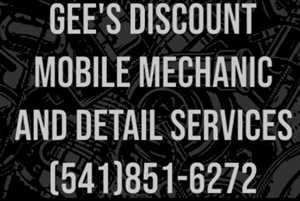 Photo GEEs Discount Mobile Mechanic and Detail Services