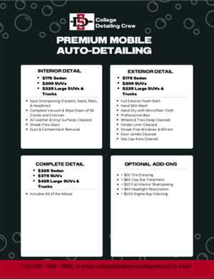 Photo College Detailing Crew