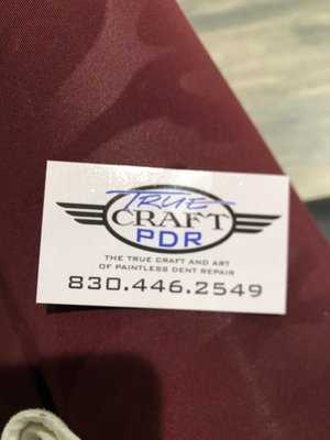Photo True Craft Paintless Dent Repair