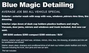 Photo Blue Magic Detailing