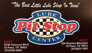 Photo Pit Stop Lube Centers