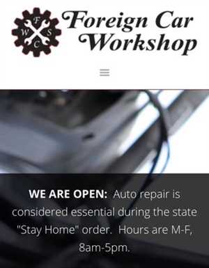 Photo Foreign Car Workshop