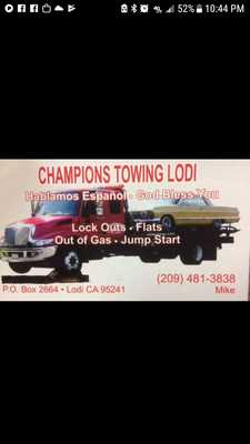 Photo Champion Towing & Road Services
