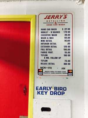 Photo Jerry’s Detailing & Hand Car Wash