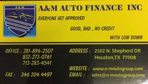 Photo A&M Auto Finance