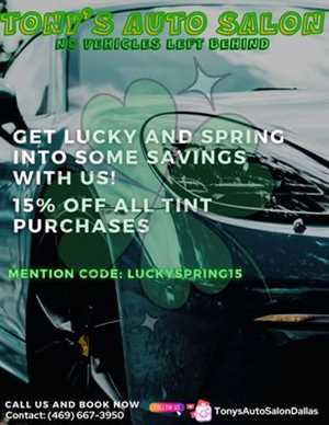 Photo Tony’s Auto Salon Dallas