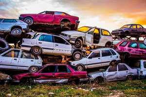 Photo Junk Cars Carro Para Rastro Yonke