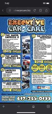 Photo Executive Car Care