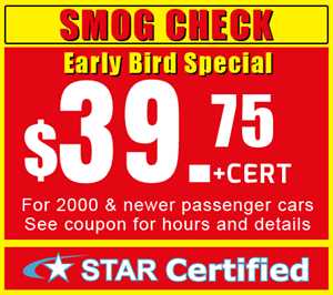 Photo EZ Star Smog Test Only 2