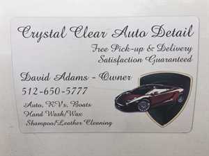 Photo Crystal Clear Auto Detail