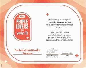 Photo Professional Brake Service