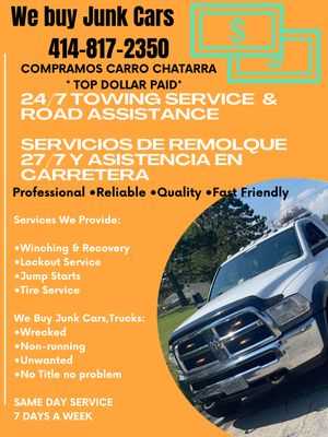 Photo We Buy Junk Cars