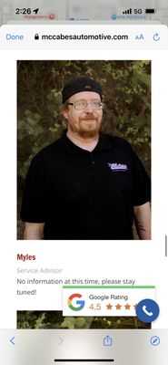 Photo McCabe’s Automotive