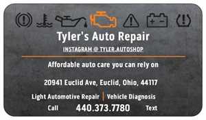 Photo Tyler’s Auto Repair