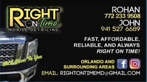 Photo Right On Time Mobile Detailing