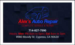 Photo Alex’s Auto Repair